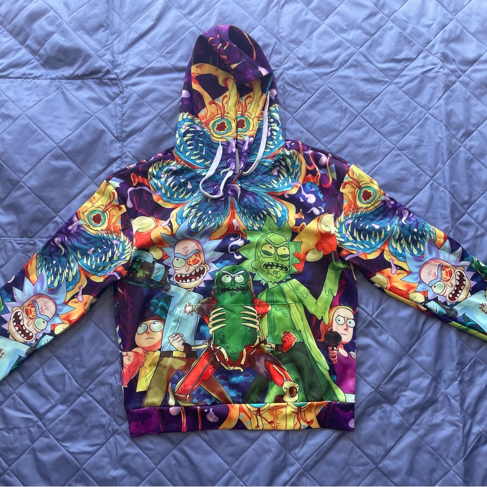 Colorful Graphic Men's Sweater